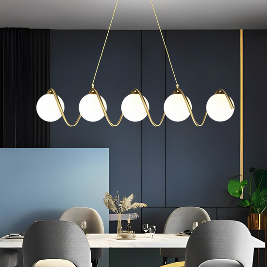 Nordic Metal Chandelier by Gloss (0973/5)
