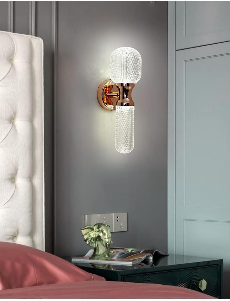 Acrylic Bedside Wall Lamp by Gloss (B898)