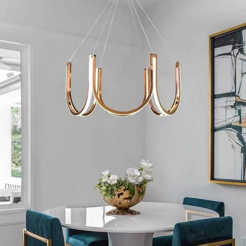 Buy Premium Luxury Innovative Modern Style LED Chandelier Light by Gloss (8814) - Best Chandelier for dining room decor