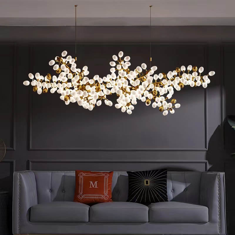 BUY ONLINE Luxury Feel Glass Chandelier Light by Gloss (9089) - Best Chandelier for home decoration
