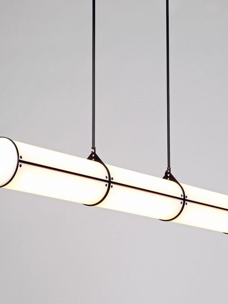 Acrylic LED Tube Pendant Light by Gloss (9104)