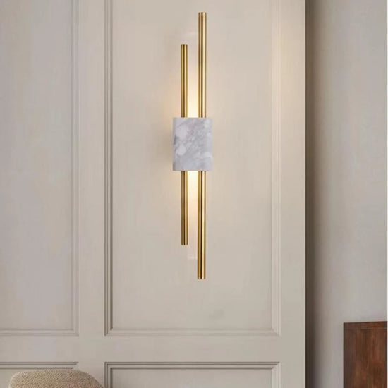 Premium Design Modern LED White Marble Wall Lamp by Gloss (B844)