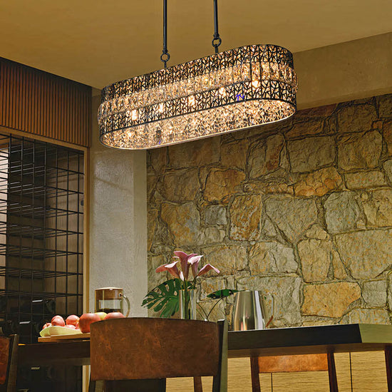 BUY Online Corona Crystal Chandelier by Philips (581886) at ashoka lites - Best Chandelier for Living Room Decor