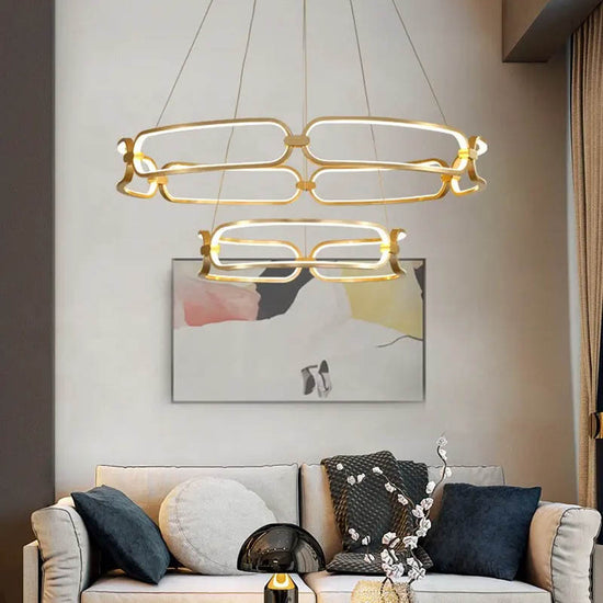 Aura LED Chandelier by Gloss (88092) - Best Chandelier for Living Room