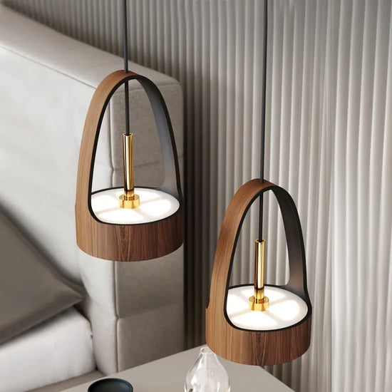Wooden  LED Pendant Light by Gloss (MD-3286)