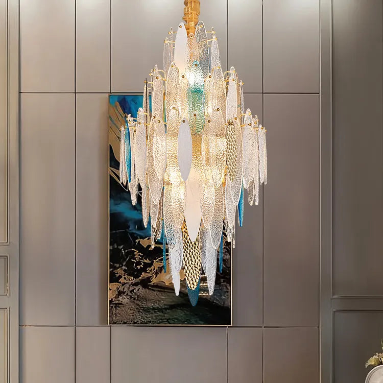 Iron Glass LED Chandelier by Gloss (SR1313/55)