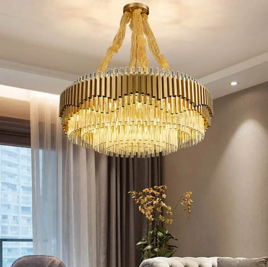 BUY online Stainless Steel Ceiling Chandelier by Gloss (SR1319/80) at best price - Best Chandelier for Home decor
