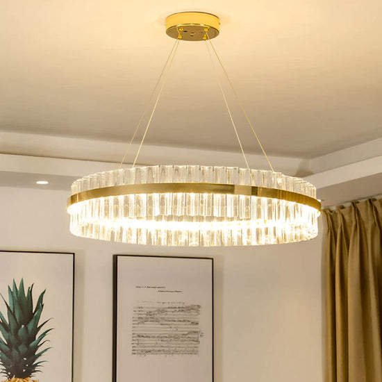 Iron LED Crystal Chandelier by Gloss (SR80010/1000) - Best Chandelier for HOME decor