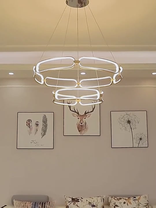Load and play video in Gallery viewer, (8809/3) Chandelier by Gloss
