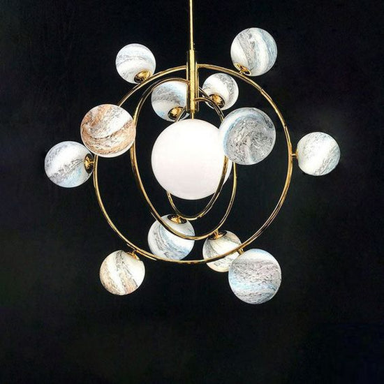 Premium Wandering The Earth Design Chandelier by Gloss (L9032/12+1)