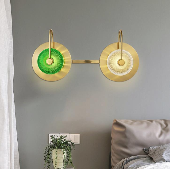 Fancy Spherical LED Wall Lamp by Gloss (B830/2L)