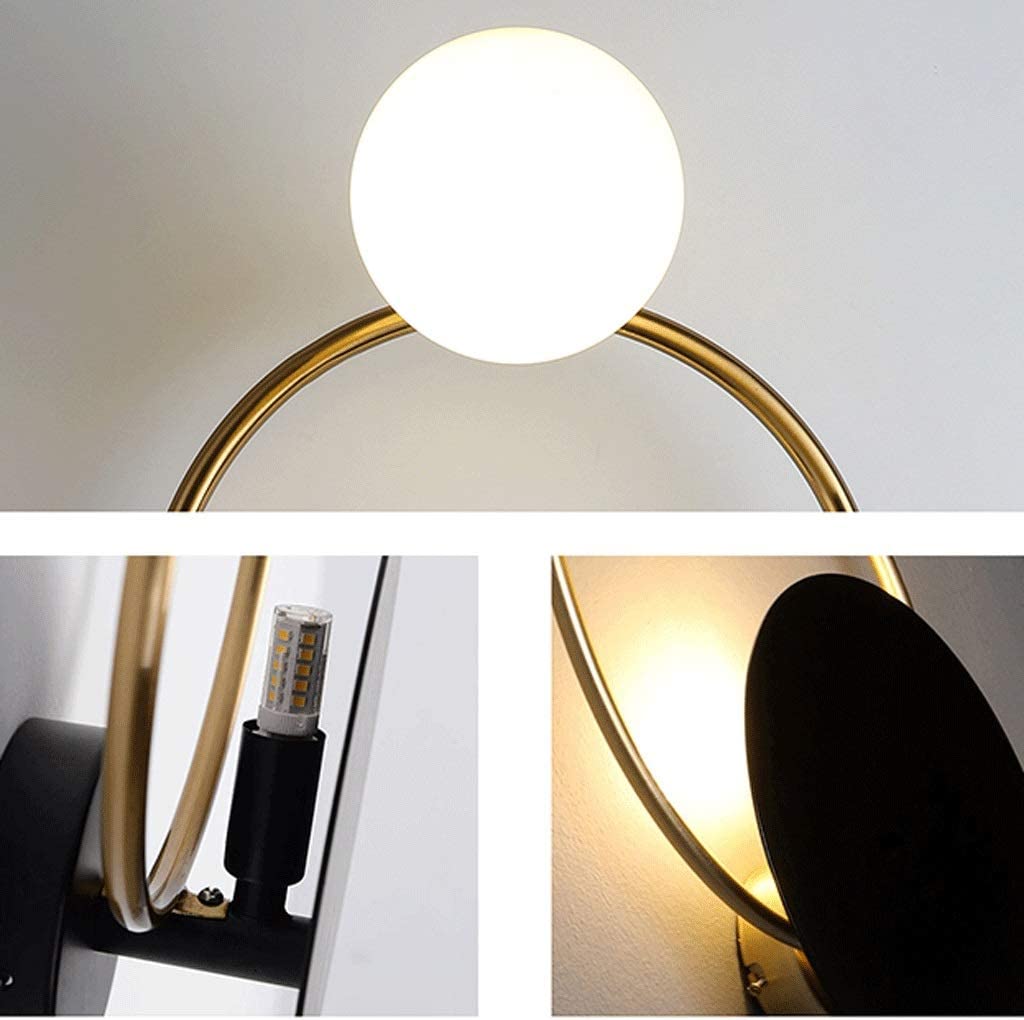 Elegance Essence Brass Bedside Wall Light  by Gloss (B807)