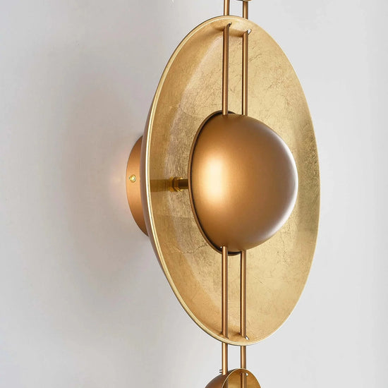 Premium Medallion Wall Sconce LED Light by Gloss (B872/350)