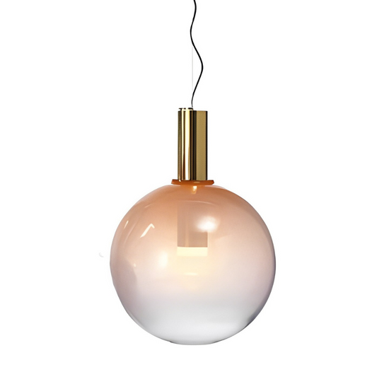 Metal Glass LED Pendant Light by Gloss (0903/B)