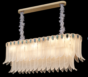 Load image into Gallery viewer, Rectangular K9 Crystal Chandelier by Gloss (2179)
