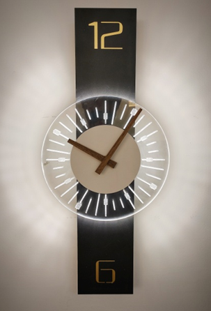 Load image into Gallery viewer, Wall Clock by Gloss (2621-W)
