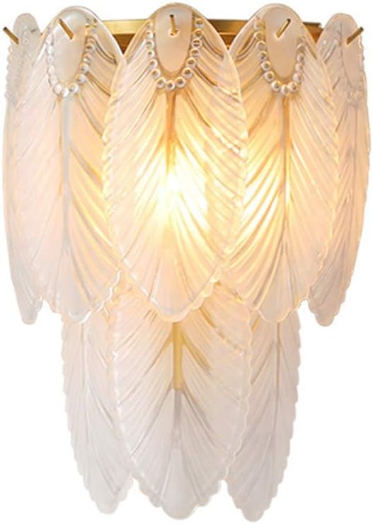 Feather Leaf Wall Light by Gloss (AM5005-W)