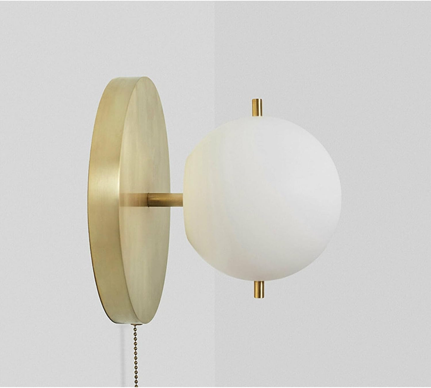 Load image into Gallery viewer, Gold  Glass Ball Wall Light by Gloss (B5028)
