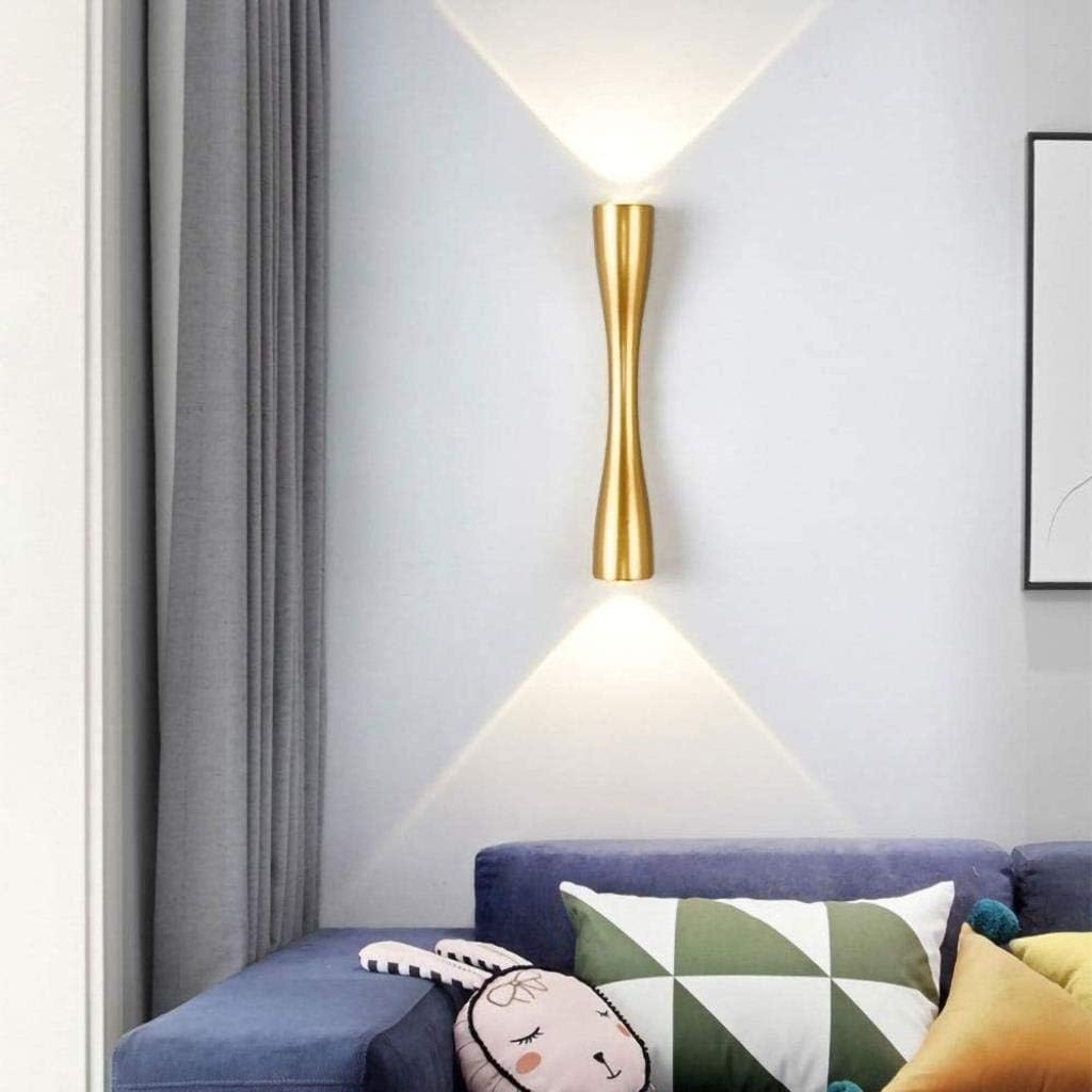 Load image into Gallery viewer, Gold metal Led Wall Lamp by Gloss (B903)
