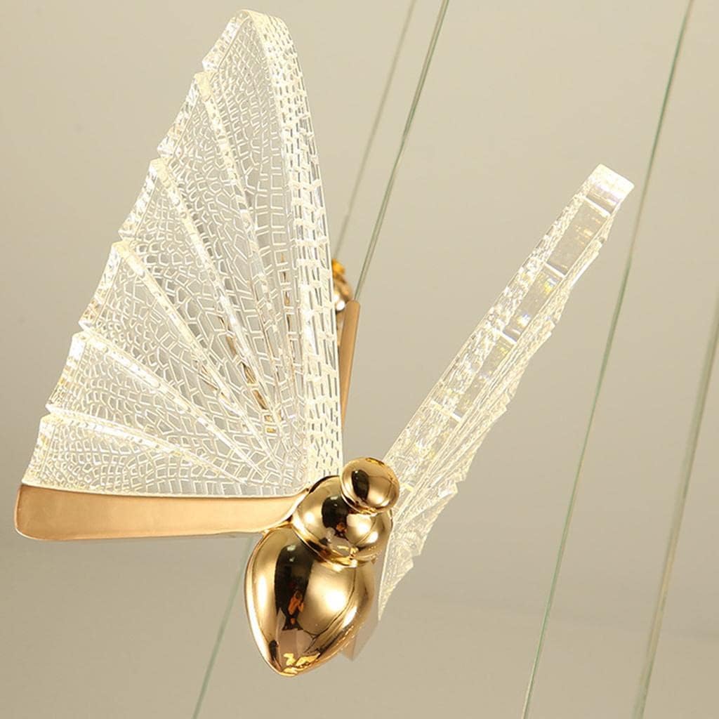 Load image into Gallery viewer, Butterfly Metal Acrylic Pendant Light by Gloss (6326/S)
