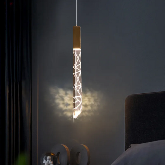 Luxury Crystal LED Pendant Light by Gloss (6336/1)