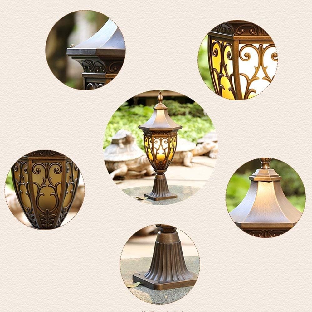 Load image into Gallery viewer, Antique Pillar Outdoor Gate Light by Gloss (WMD8102)
