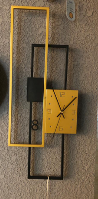 Acrylic Wall Clock by Gloss (7711)