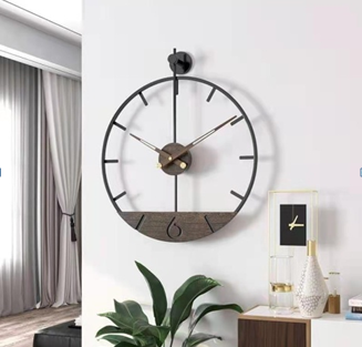 Round Shape Wall Clock by Gloss (7736)