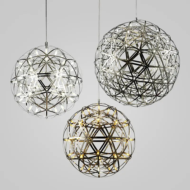 Contemporary Spark Designer LED Chandelier by Gloss (800/3)