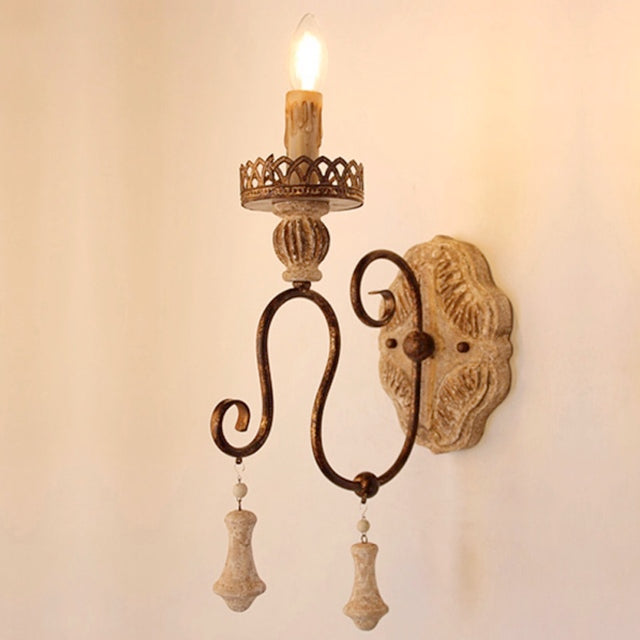 Antique Iron Wall Lamp by Gloss (9329/1)