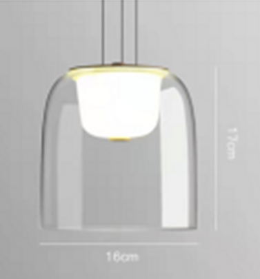 Load image into Gallery viewer, Glass LED Pendant Lite by Gloss (9500-A)
