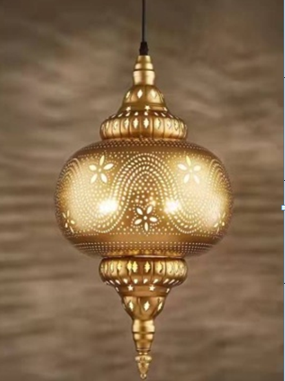 Antique Gold Finish Pendant Light by Gloss(AM125)