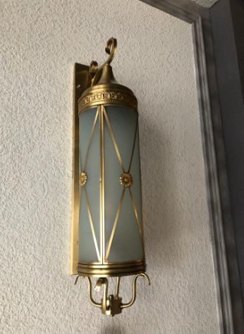 Golden Wall Lamp by Gloss (B2008-3)