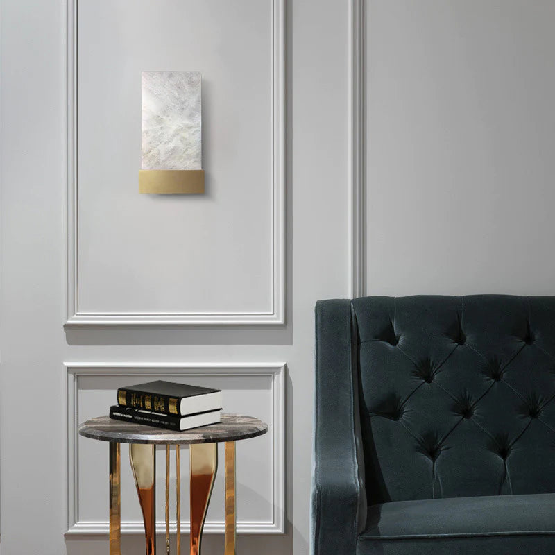 Premium Modern Design Metal Imitation Marble Wall Lamp by Gloss (B5117)