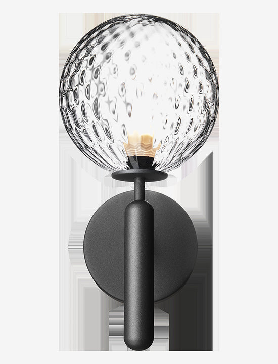 Load image into Gallery viewer, Premium Decorative Black Finish LED Wall Light by Gloss (B5147)
