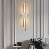 B844 Premium Design Modern Led White Marble Wall Light