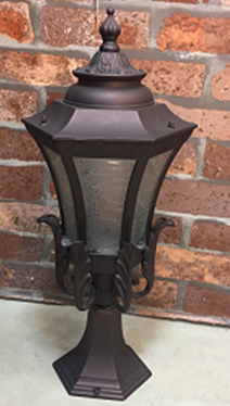 Aluminum Pillar Outdoor Gate Light by Gloss (ZT6124)