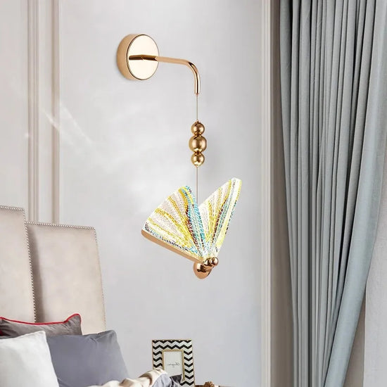 Unique Design Aluminium Acrylic Butterfly Wall Light by Gloss (DB0129F-1)