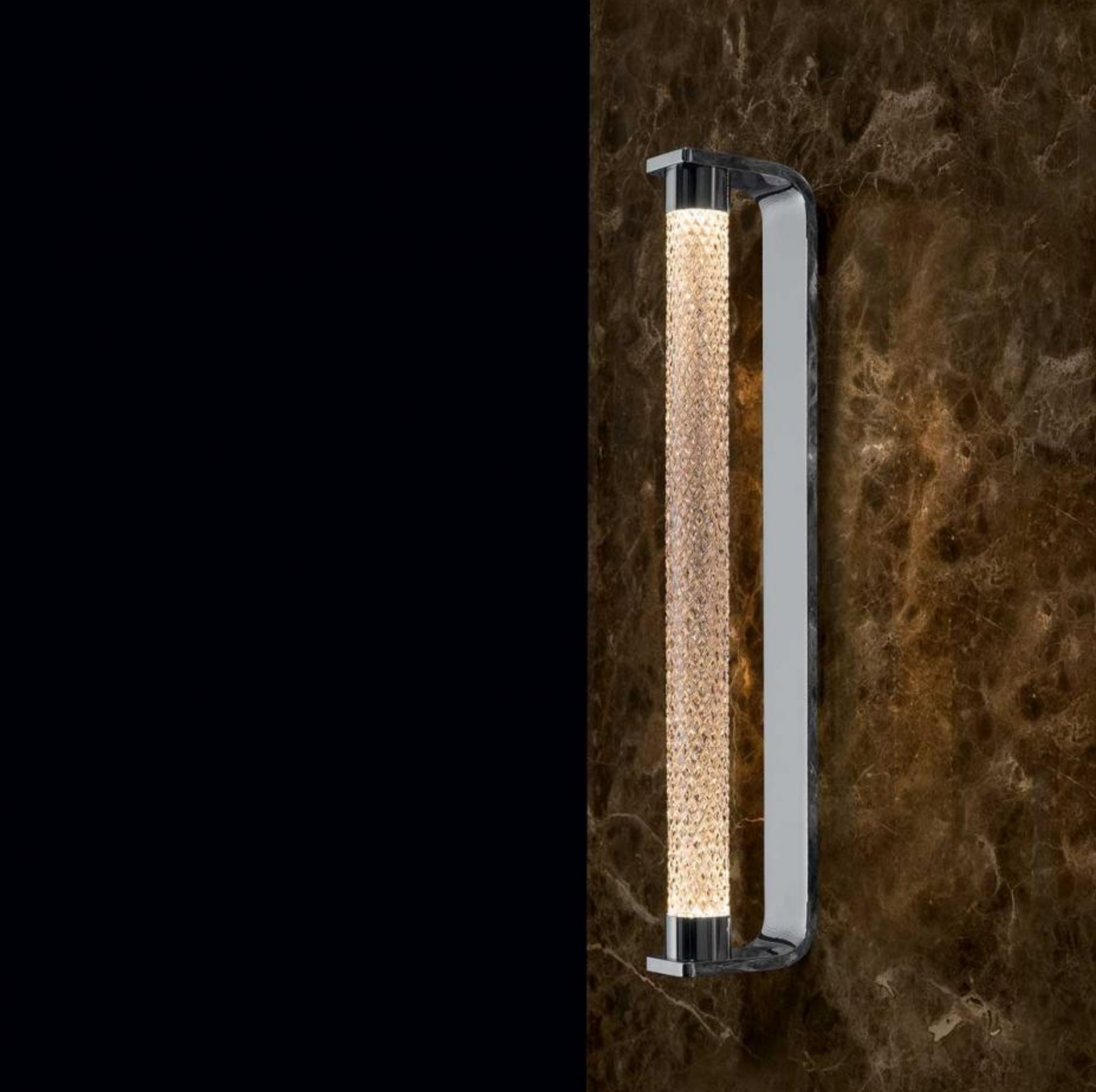 DB0311 Luxury Italian Design Iron Glass Rose Gold Wall Light