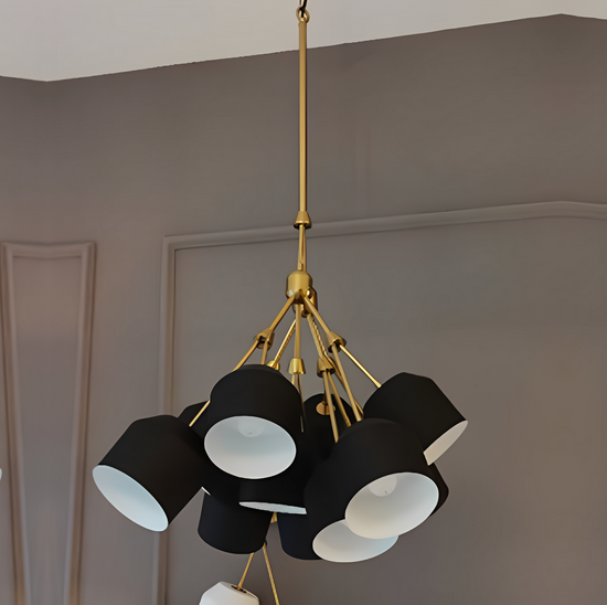 Iron Art Bowl Chandelier by Gloss (L9028)