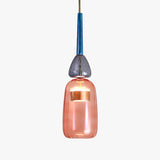 MD-3212/C Nordic LED Iron Glass pendant lights Modern DIY Golden Color Glass for living room, kitchen, restaurant (Single Piece)