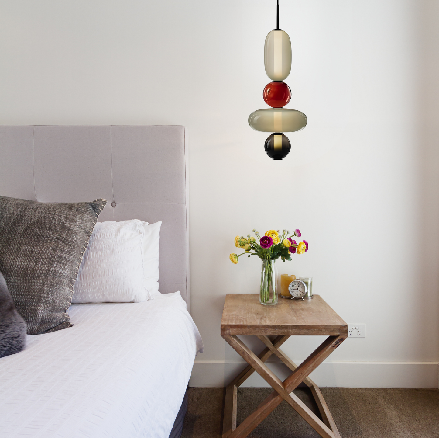 Luxury Glass LED Pendant Light by Gloss (MD3215-E)