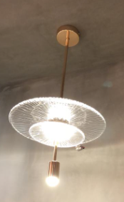 Round Crystal Led pendant Light by Gloss (MD83004-3L)