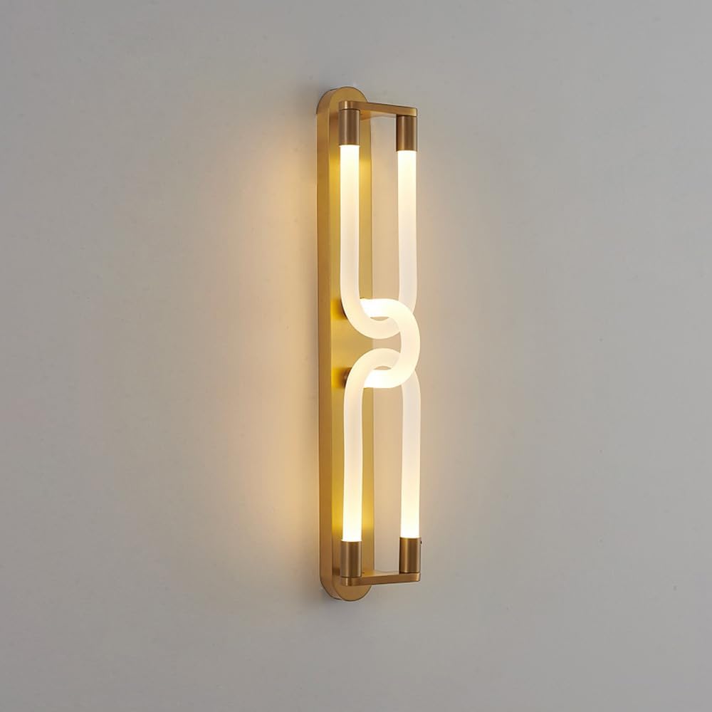 Twist and knot Led Wall Lamp by Gloss (P3101-2)