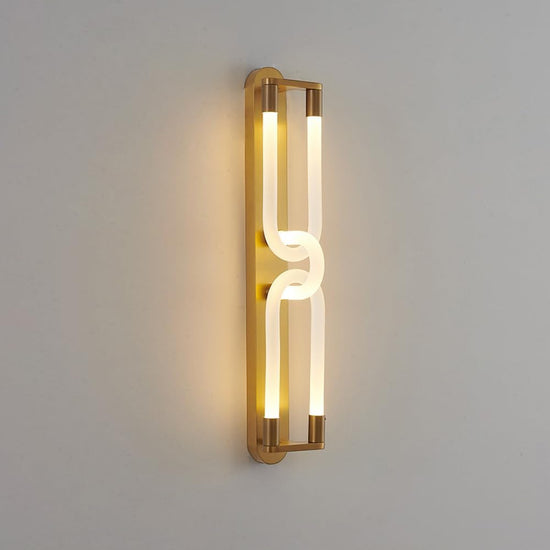 Load image into Gallery viewer, Twist and knot Led Wall Light by Gloss (P3101-2)

