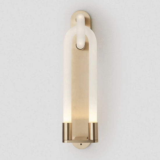 Acrylic Twist Tube LED Wall Lamp by Gloss (P3101-1)