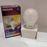 Philips 2-IN-1 Ace Saver Round Shape Bulb - Crystal White/Golden Yellow, 8W/806 Lumens