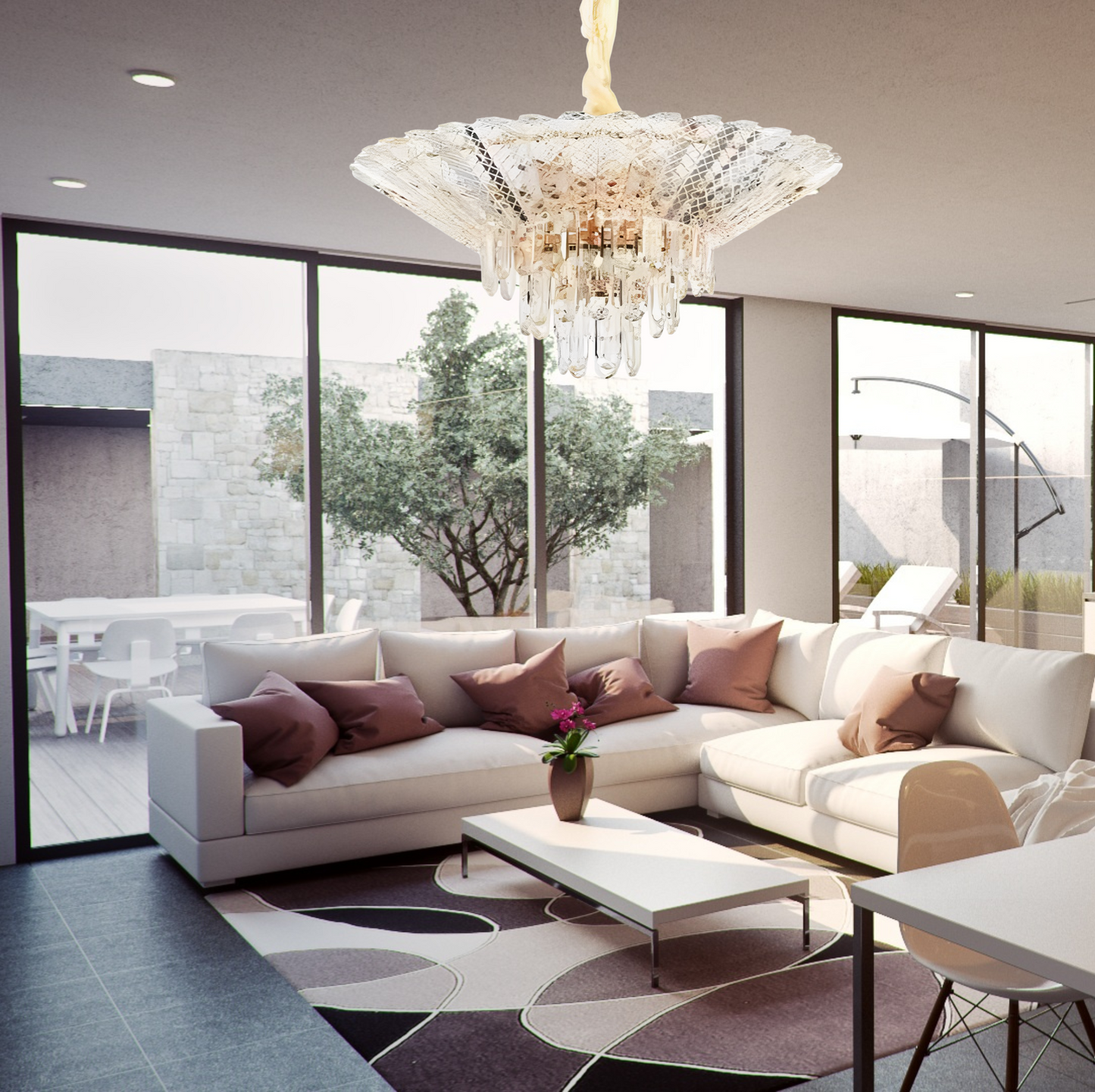 Load image into Gallery viewer, Elegant Radiance Crystal Chandelier by Gloss (SR88235/60)
