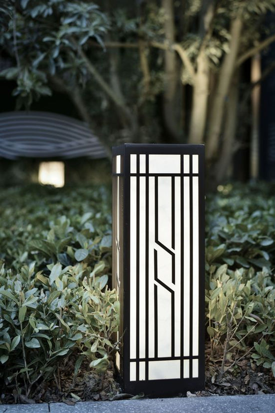 Iron+Marble Outdoor Wall Light by Gloss (XH006)