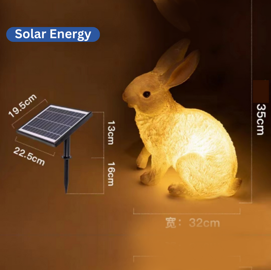 Unique Design Luminous Rabbit Solar Energy Outdoor Garden Light LED Light by Gloss (9261/Solar))